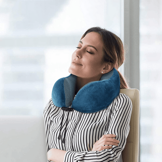 Snoozie - Nackenkissen bietet unterwegs wohltuenden Komfort