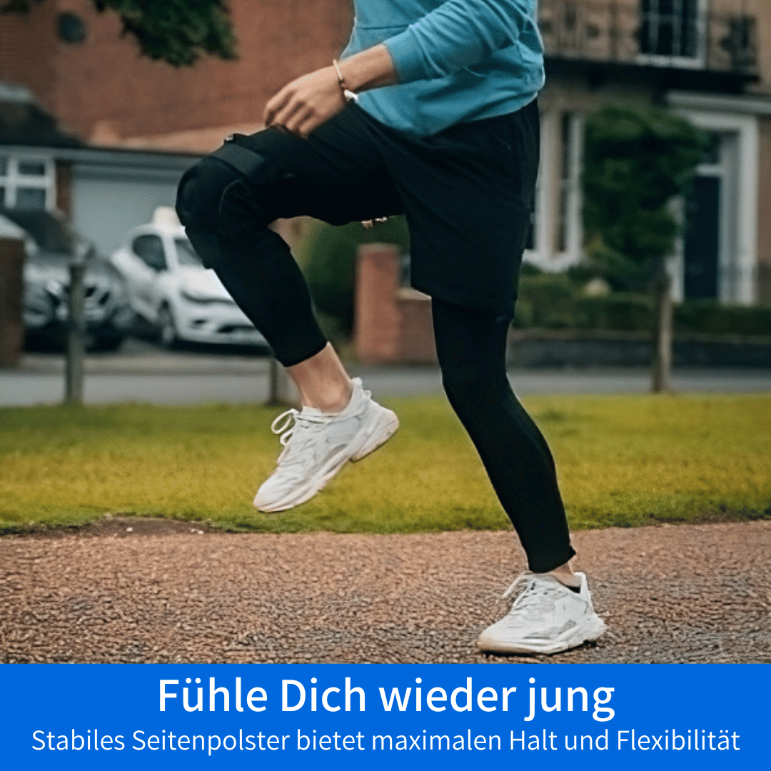 Kinetic - Orthopädische Bandage reduziert gezielt Kniebeschwerden (1 Paar)